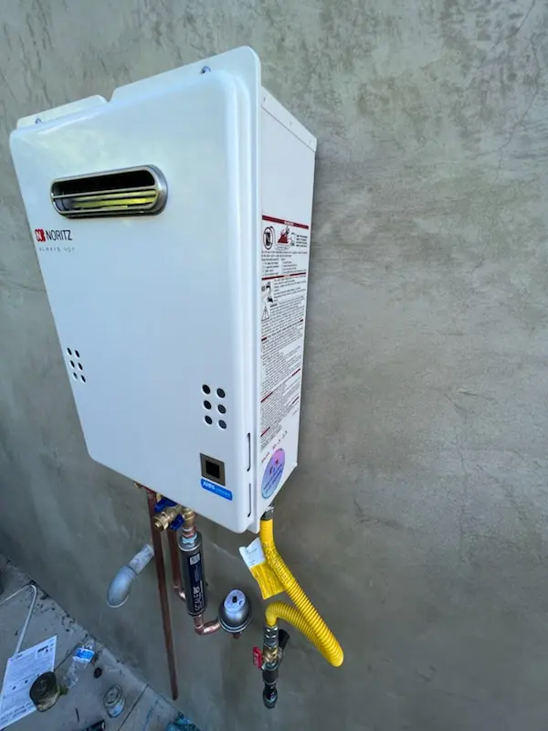 Tankless water heater installation for Stablers Manor homes